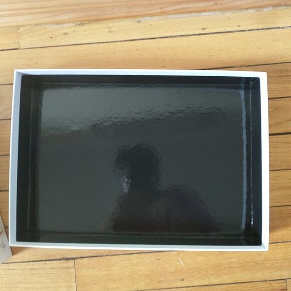 Givenchy Shoe Gift Box Empty White Black Logo 14x10x5.3" Used*READ - Picture 16 of 16